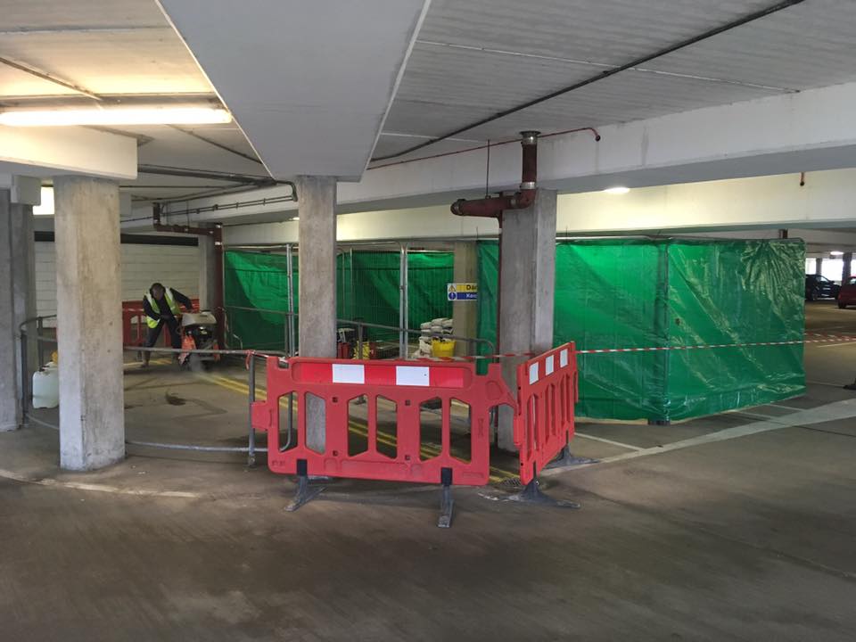 Ashford International Railway Station, drainage system